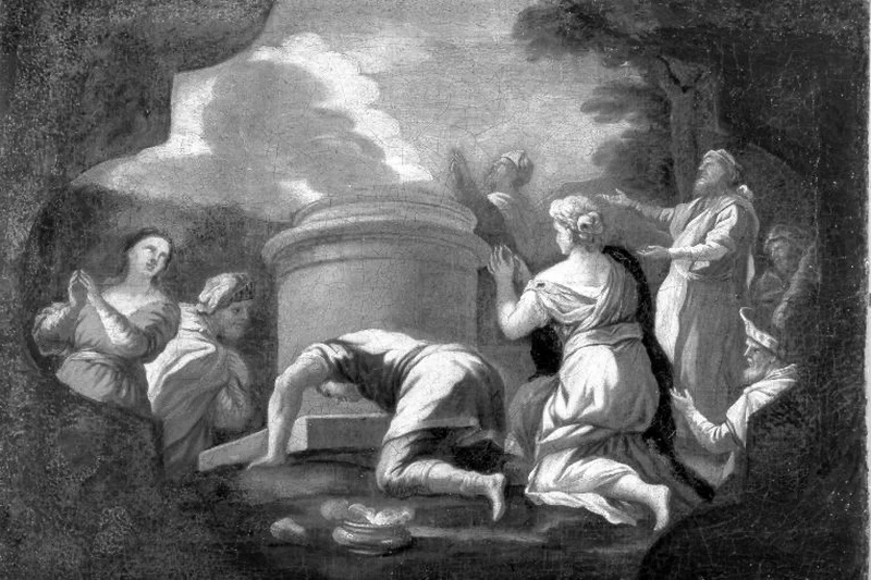 Sacrificio di Aronne - Pinacoteca Provinciale, Bari